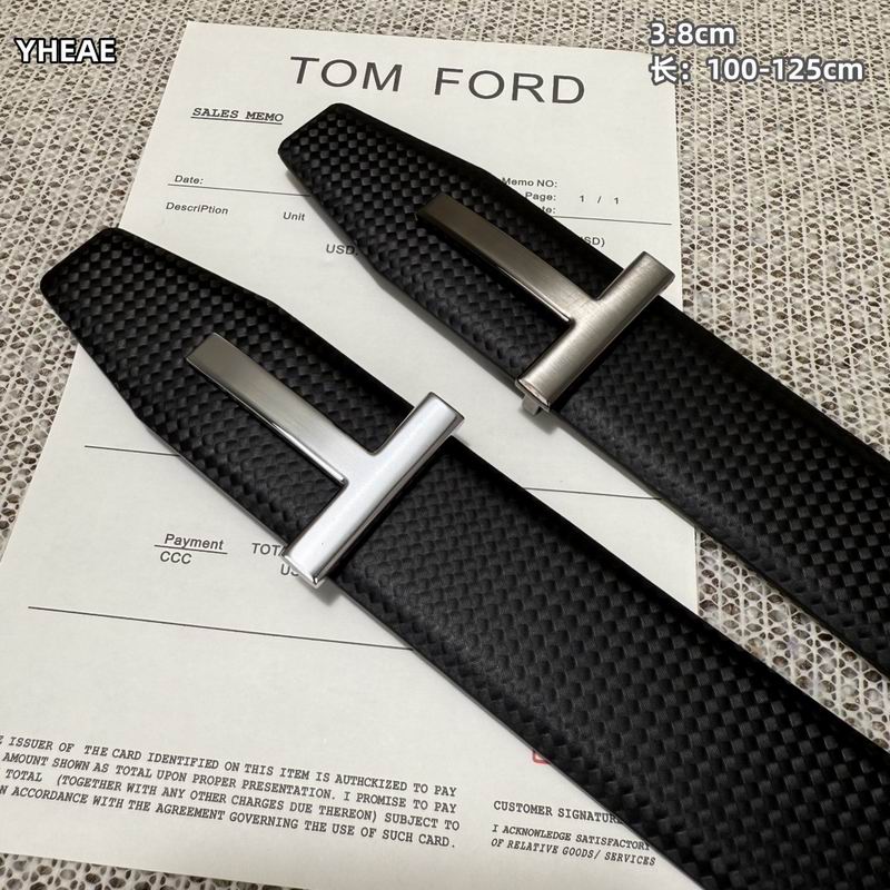 Tom Ford belt 38mmX100-125cm 8L17